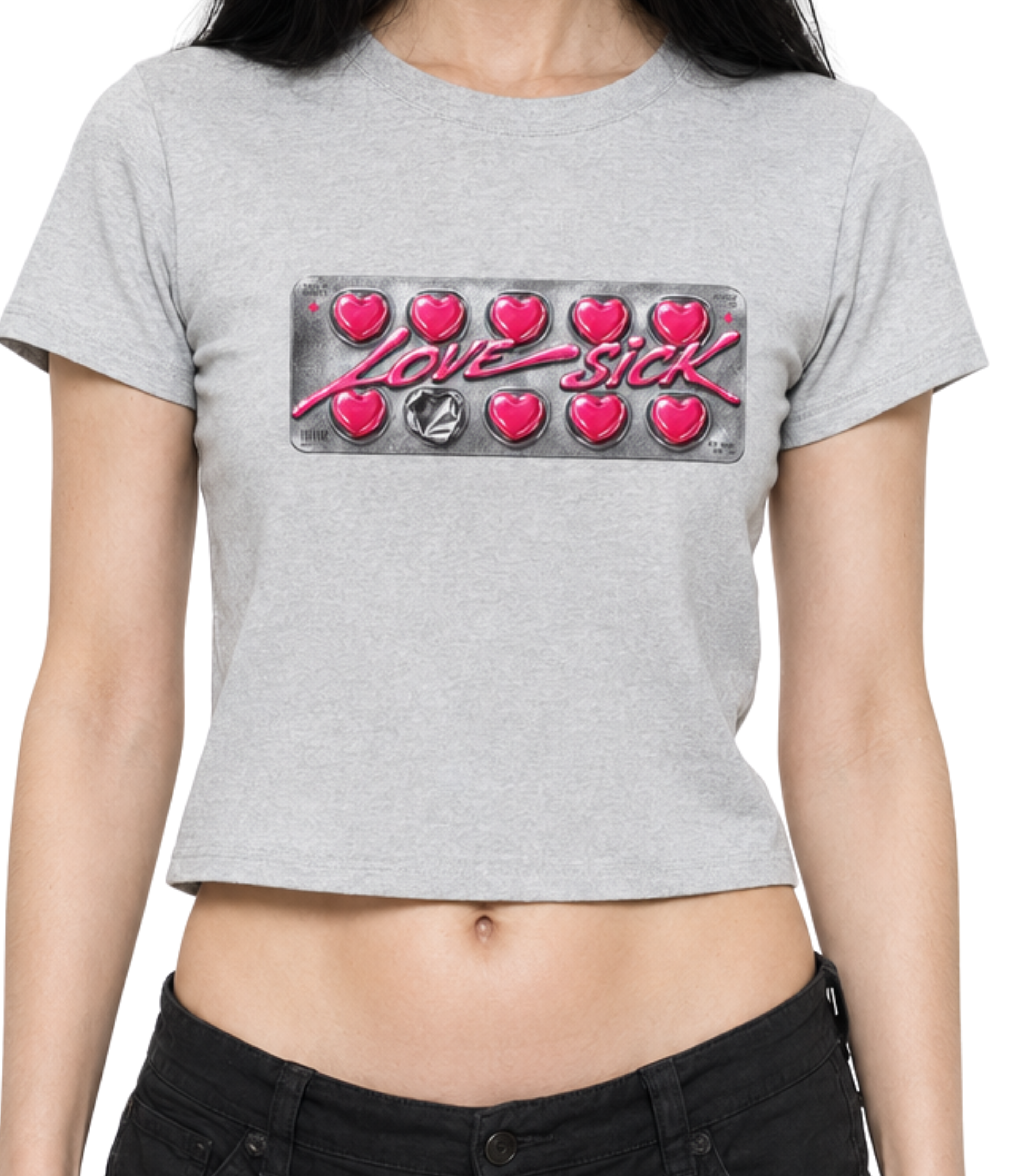 Love Sick Women's Baby Tee